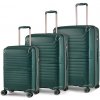 ROCK sada cestovných kufrov Astrid TR-0291/3 PP – zelená ROCK sada cestovných kufrov Astrid TR-0291/3 PP – zelená