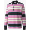 Pánske tričko PUMA SwxP Rugby Polo Tr Pink-White|2XL Pánske tričko PUMA SwxP Rugby Polo Tr Pink-White|2XL