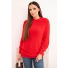 Kesi Dámsky sveter IT114 s dlhým rukávom Červená