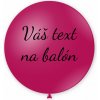 Svet balonku Balón s textom Fuchsiový 80 cm
