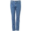 Lee Brooklyn Straight Mid Stonewash modrá
