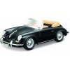 Bburago Porsche 356 B Cabriolet čierna 1:24 Bburago Porsche 356 B Cabriolet čierna 1:24