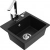 MEXEN/S MEXEN/S - Milo granitový drez 1-miska vrátane batérie Rita, čierny 6505-77-670300-00 MEXEN/S MEXEN/S - Milo granitový drez 1-miska vrátane batérie Rita, čierny 6505-77-670300-00