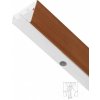 Krycia lišta ku plastovej koľajnici - čerešňa 5cm Krycia lišta ku plastovej koľajnici - čerešňa 5cm