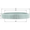 Vzduchový filter KNECHT LX 58 Vzduchový filter KNECHT LX 58