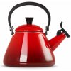 Le Creuset - kanvica, čajník, kužeľ 1,6 l červená Le Creuset - kanvica, čajník, kužeľ 1,6 l červená