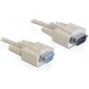 Delock Cable RS-232 serial Sub-D9 samec / samica 2 m Delock Cable RS-232 serial Sub-D9 samec / samica 2 m