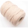 Macrame - béžová - priemer 0,5 cm - návin 50 metrov Macrame - béžová - priemer 0,5 cm - návin 50 metrov