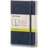 Moleskine Zápisník - tvrdé dosky A6, čistý, modrý Moleskine Zápisník - tvrdé dosky A6, čistý, modrý