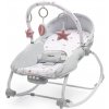 Multifunkčné hojdacie lehátko pre miminko Baby Mix hviezdičky ružové Multifunkčné hojdacie lehátko pre miminko Baby Mix hviezdičky ružové
