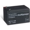 Powery Olovený akumulátor (multipower) MP12-12B Vds nahrádza Panasonic LC-RA1212PG1 12Ah Lead-Acid 12V - neoriginálny Powery Olovený akumulátor (multipower) MP12-12B Vds nahrádza Panasonic LC-RA1212PG1 12Ah Lead-Acid 12V - neoriginálny