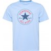Converse Standard fit center front chuck patch core tee svetlomodré modré červené