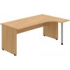 Office Pro kancelársky rohový stôl GE 1800 L 180 x 120 x 75,5 cm buk