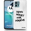 Picasee silikónový prehľadný obal pre Motorola Moto G72 - White Dollar Picasee silikónový prehľadný obal pre Motorola Moto G72 - White Dollar