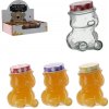 Home Deco Dóza sklenená medvedík s uzáverom 80 ml