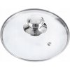 Pokrievka sklenená pokrievka na hrnce, hrnce a panvice, univerzálna, 18 cm Pokrievka sklenená pokrievka na hrnce, hrnce a panvice, univerzálna, 18 cm