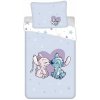 Jerry Fabrics Obliečky Lilo and Stitch Heart Bavlna 140x200 70x90 Jerry Fabrics Obliečky Lilo and Stitch Heart Bavlna 140x200 70x90
