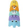 Skládací věž Playgro - Skládací mističky se zvířátky (4088239) Skládací věž Playgro - Skládací mističky se zvířátky (4088239)