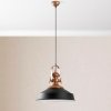 Opviq Závesné svietidlo Craft, čierne, kov, Ø 41 cm, E27 - 524OPV7020 Opviq Závesné svietidlo Craft, čierne, kov, Ø 41 cm, E27 - 524OPV7020
