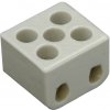 SEZ DK a.s. Keramická svorkovnica - 6311-06 - 2x4mm2 2-pólová SEZ DK a.s. Keramická svorkovnica - 6311-06 - 2x4mm2 2-pólová