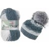 Nepál Ombré 7415 - odstíny šedé Nepál Ombré 7415 - odstíny šedé