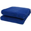 DYCKHOFF, FLEECOVÁ DEKA - NÁMORNÁ MODRÁ, 150 cm × 200 cm, 300g/m2 DYCKHOFF, FLEECOVÁ DEKA - NÁMORNÁ MODRÁ, 150 cm × 200 cm, 300g/m2