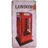 Tabula plechová Retro TELEPHONE London 15x30cm (dekoračná tabuľka - anglická telefónna búdka) Tabula plechová Retro TELEPHONE London 15x30cm (dekoračná tabuľka - anglická telefónna búdka)