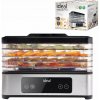 VEĽKÁ Sušička na Ovocie Zeleninu IDEAL INOX + Termoobeh 400W + Časovač VEĽKÁ Sušička na Ovocie Zeleninu IDEAL INOX + Termoobeh 400W + Časovač