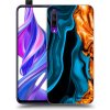 Picasee silikónový prehľadný obal pre Honor 9X Pro - Gold blue Picasee silikónový prehľadný obal pre Honor 9X Pro - Gold blue