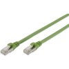 Digitus DK-1644-A-PUR-250 RJ45 sieťové káble, prepojovacie káble CAT 6A S/FTP 25.00 m zelená fóliové tienenie, kompletné tienenie, tienený, bez halogénov,; DK-1644-A-PUR-250 Digitus DK-1644-A-PUR-250 RJ45 sieťové káble, prepojovacie káble CAT 6A S/FTP 25.00 m zelená fóliové tienenie, kompletné tienenie, tienený, bez halogénov,; DK-1644-A-PUR-250