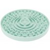 Lízací podložka pastelově zelená Ø 15cm Lízací podložka pastelově zelená Ø 15cm