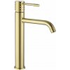 Rea Lungo Diamond, vysoká umývadlová batéria h-300, zlatá lesklá, REA-B8995 Rea Lungo Diamond, vysoká umývadlová batéria h-300, zlatá lesklá, REA-B8995