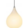 Halo Design 407931 - Luster na lankách DROPS 1xE27/40W/230V pr. 30 cm biela/matný chróm 407931 + záruka 3 roky zadarmo Halo Design 407931 - Luster na lankách DROPS 1xE27/40W/230V pr. 30 cm biela/matný chróm 407931 + záruka 3 roky zadarmo