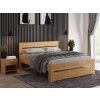 Vysoká posteľ z bukového dreva 160x200 cm Bilbao Vysoká posteľ z bukového dreva 160x200 cm Bilbao