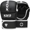 RDX F6 KARA MMA Sparring Rukavice 7oz WHITE - L/XL RDX F6 KARA MMA Sparring Rukavice 7oz WHITE - L/XL