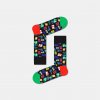 Happy Socks Čierne ponožky Happy Socks s darčekmi, vzor Gift Bonanza Happy Socks Čierne ponožky Happy Socks s darčekmi, vzor Gift Bonanza