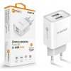 Aligator sieťová nabíjačka, 2x USB, smart IC, 2, 4 A, biela Aligator sieťová nabíjačka, 2x USB, smart IC, 2, 4 A, biela