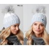 Fashionweek Dámska čiapka s kožušinovou brmbolcom a'la JENOT! + Flísová podšívka Zizi-V21 MODEL: MODEL:11 Fashionweek Dámska čiapka s kožušinovou brmbolcom a'la JENOT! + Flísová podšívka Zizi-V21 MODEL: MODEL:11