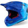 Přilba SUPERTECH S-M10 FLOOD, ALPINESTARS (modrá perleť/světle modrá/černá/carbon/matná/lesklá, vel. L) Přilba SUPERTECH S-M10 FLOOD, ALPINESTARS (modrá perleť/světle modrá/černá/carbon/matná/lesklá, vel. L)