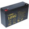 Long 6V 12Ah olověný akumulátor F1 PBLO-6V012-F1A Long 6V 12Ah olověný akumulátor F1 PBLO-6V012-F1A