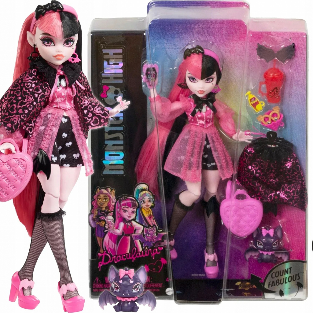 Mattel Monster High Draculaura 29 cm