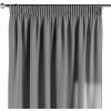 Dekoria Záves na riasiacej páske, sivá, Loneta, 133-24 Dekoria Záves na riasiacej páske, sivá, Loneta, 133-24