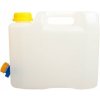 Kanister na vodu 5 l s plastovým kohútikom, biely Kanister na vodu 5 l s plastovým kohútikom, biely