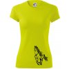 Kôň bežiaci - Dámske Fantasy športové (dresovina) - S ( Neonová žltá ) Kôň bežiaci - Dámske Fantasy športové (dresovina) - S ( Neonová žltá )