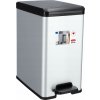 CURVER SLIM BIN 25 l Odpadkový kôš, strieborný 02339-582 CURVER SLIM BIN 25 l Odpadkový kôš, strieborný 02339-582