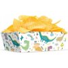 Papierové krabičky na desiatu PartyPal s motívom dinosaurov, 3 ks, 15 cm x 6 cm Papierové krabičky na desiatu PartyPal s motívom dinosaurov, 3 ks, 15 cm x 6 cm