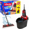 Vileda Plochý Mop 36 cm s vedrom UltraMax – bezdotykové stláčanie HIT Vileda Plochý Mop 36 cm s vedrom UltraMax – bezdotykové stláčanie HIT