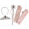 Súprava šperkov pre princeznú s rukavicami ružová Súprava šperkov pre princeznú s rukavicami ružová
