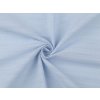 Bavlněná látka / plátno s krajkovým efektem METRÁŽ - 8 modrá světlá Bavlněná látka / plátno s krajkovým efektem METRÁŽ - 8 modrá světlá