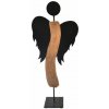 Anjel mango/plech BLACK 30x13x65 cm Anjel mango/plech BLACK 30x13x65 cm